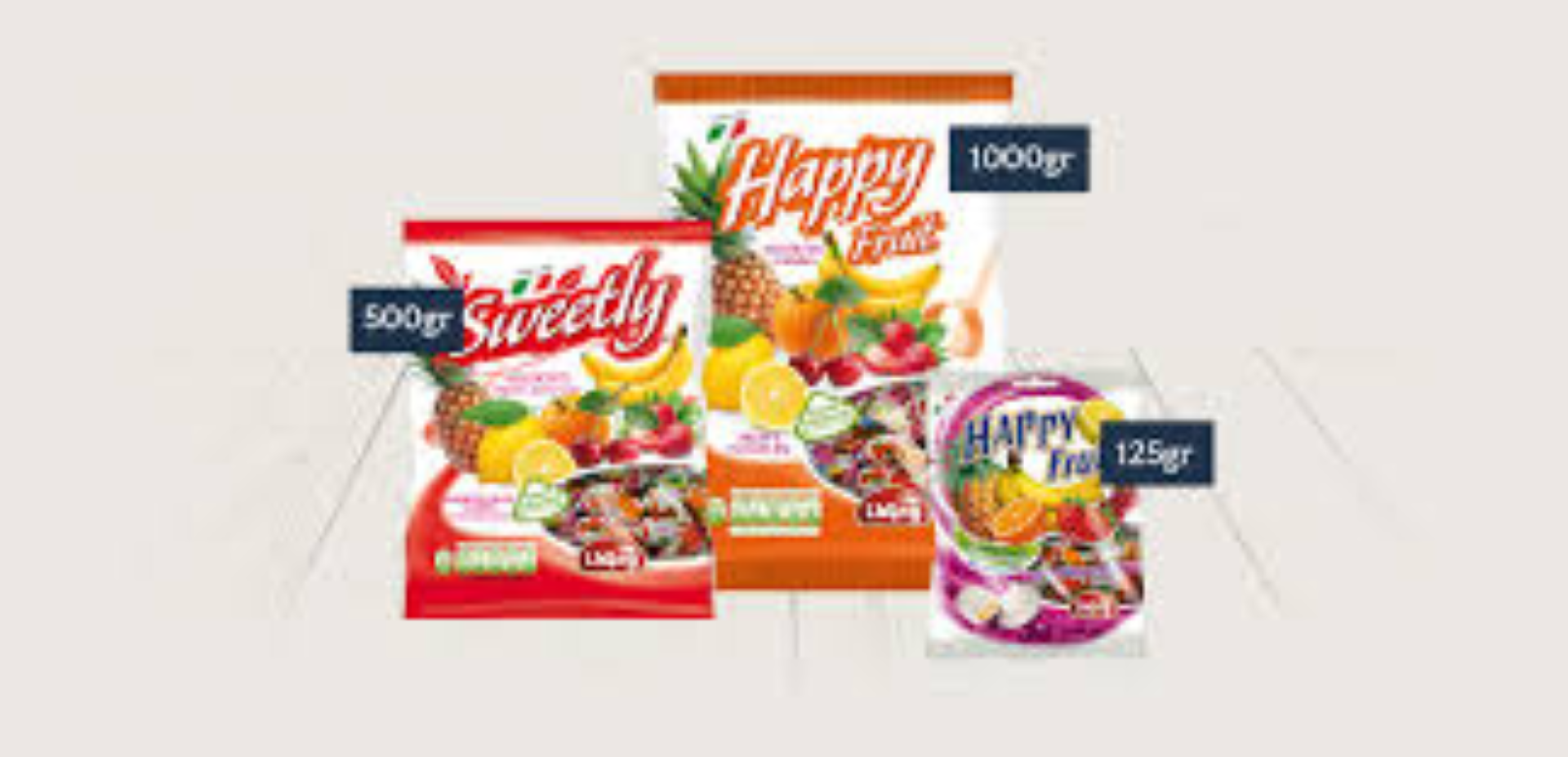 LIKING ASS FILLED FRUIT FLAV CANDIES 150G
